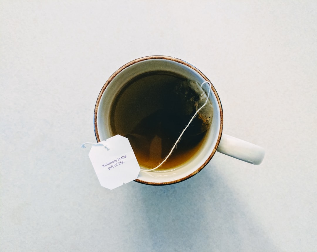 A Cup of Black and White tea